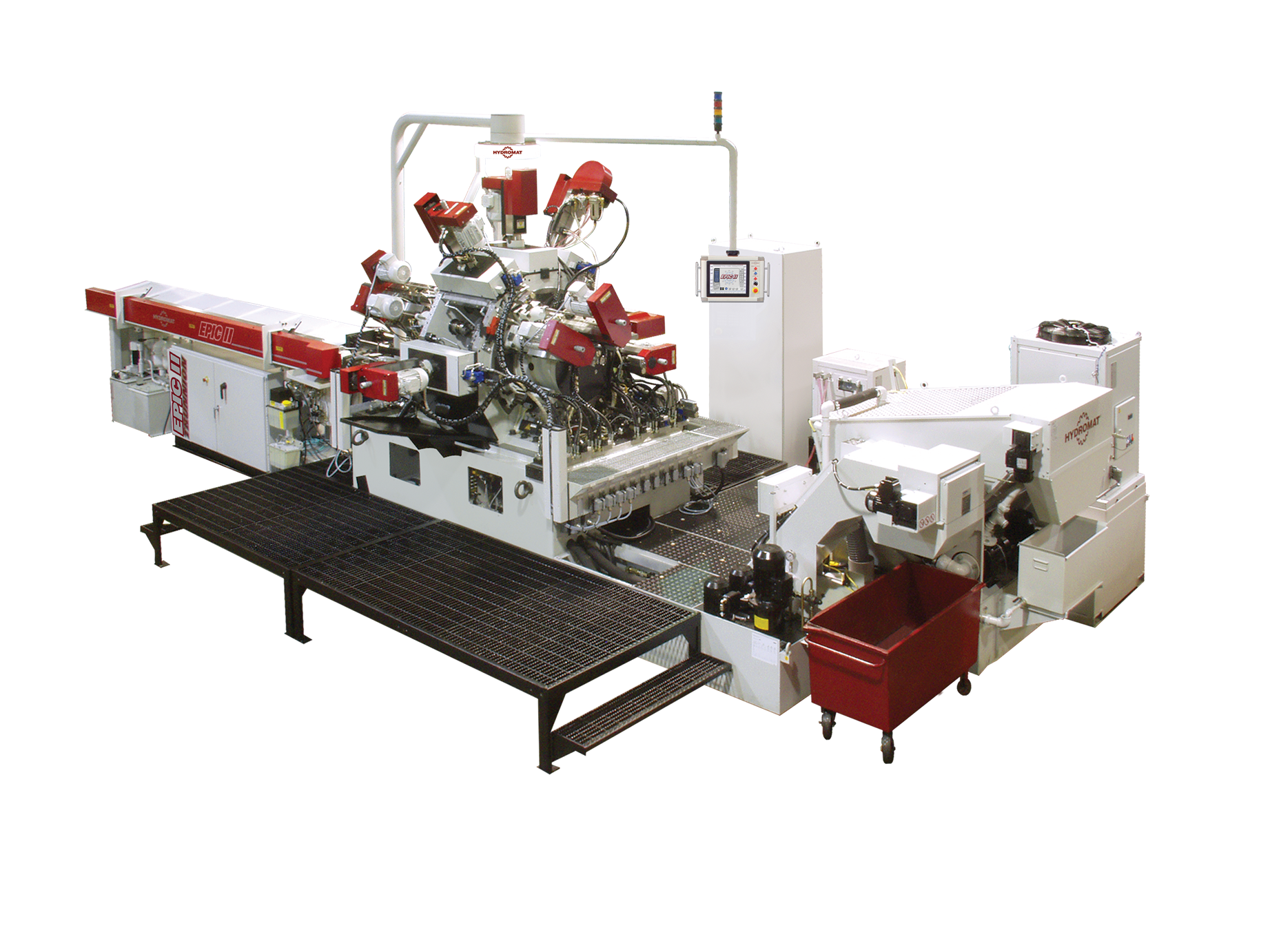 Hydromat EPIC II Trunnion V8 & V12 Rotatry Transfer Machine Hydromat EPIC II Trunnion V8 & V12 Rotary Transfer Machine image